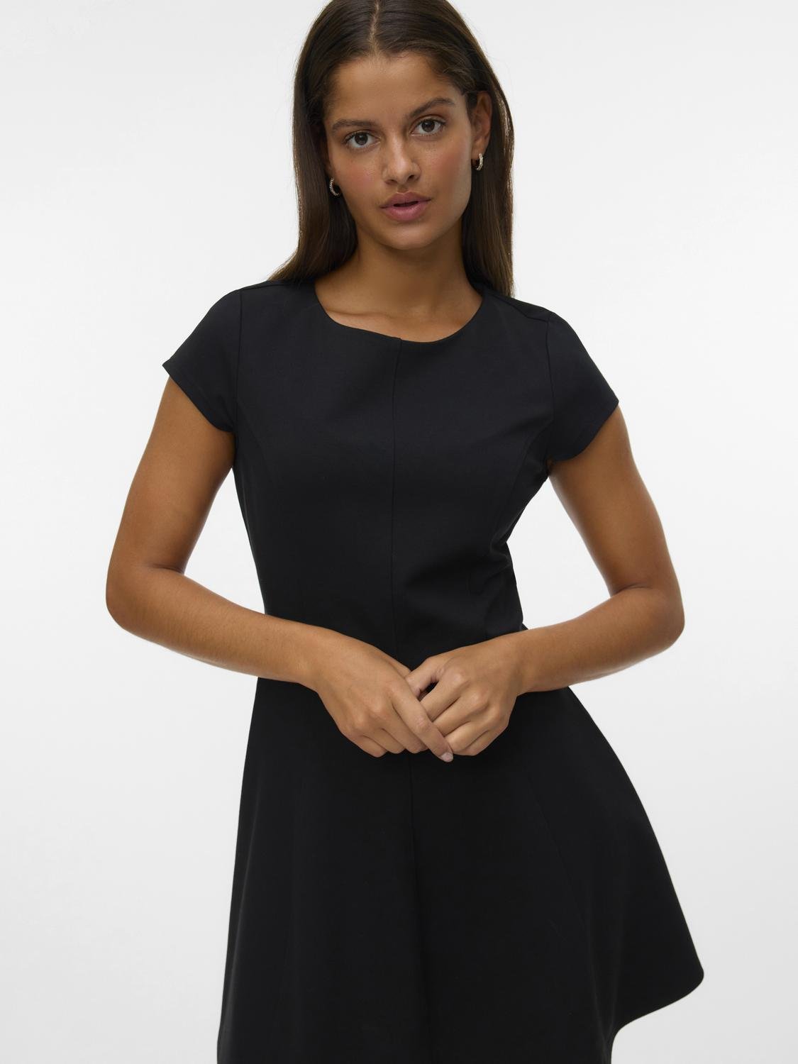 VMJAZLYN Short Dress - Black - VERO MODA & VILA Bergvik